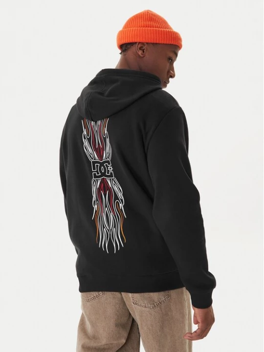 Obrázek produktu DC Shoes Mikina Burnt Out EDYSF03253 Černá Regular Fit