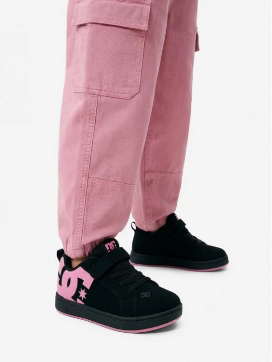 Obrázek produktu DC Shoes Sneakersy EO-COURT GRAFFIK ELASTIC TODDLER DC02547003 Černá