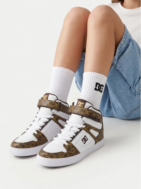 Obrázek produktu DC Shoes Sneakersy EO-PURE HIGH-TOP SE EV SN DC01796210 Bílá