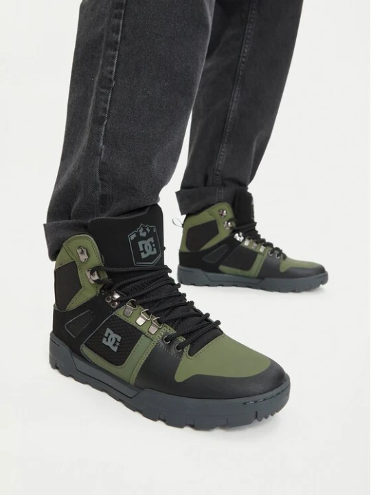 Obrázek produktu DC Shoes Sneakersy EO-PURE HIGH TOP WR BOOT DC01803003 Tmavě zelená