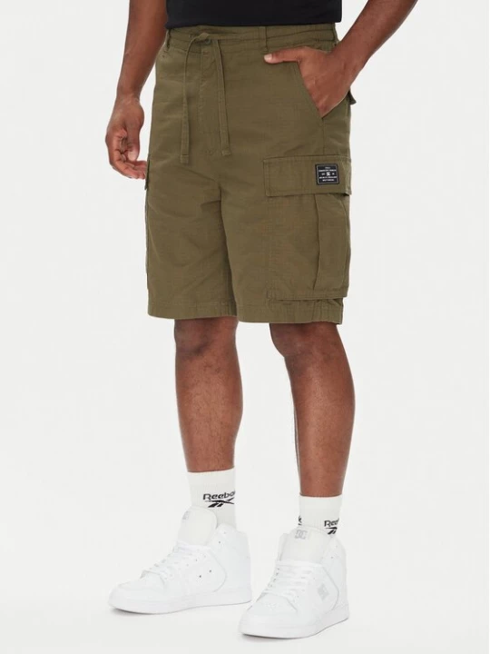 Obrázek produktu DC Shoes Šortky z materiálu Tundra ADYWS03086 Zelená Regular Fit