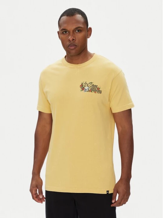 Obrázek produktu DC Shoes T-Shirt ADYZT05460 Žlutá Regular Fit