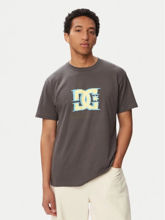 Obrázek produktu DC Shoes T-Shirt Big Deal Star ADYZT05443 Tmavě šedá Regular Fit