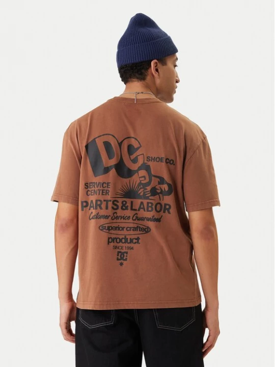 Obrázek produktu DC Shoes T-Shirt Parts Dep EDYZT04366 Hnědá Regular Fit