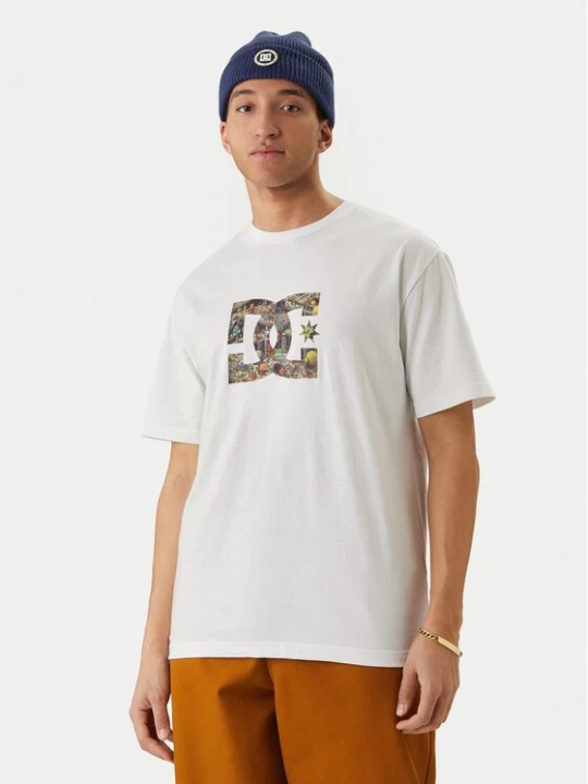 Obrázek produktu DC Shoes T-Shirt Star Filled EDYZT04348 Bílá Regular Fit