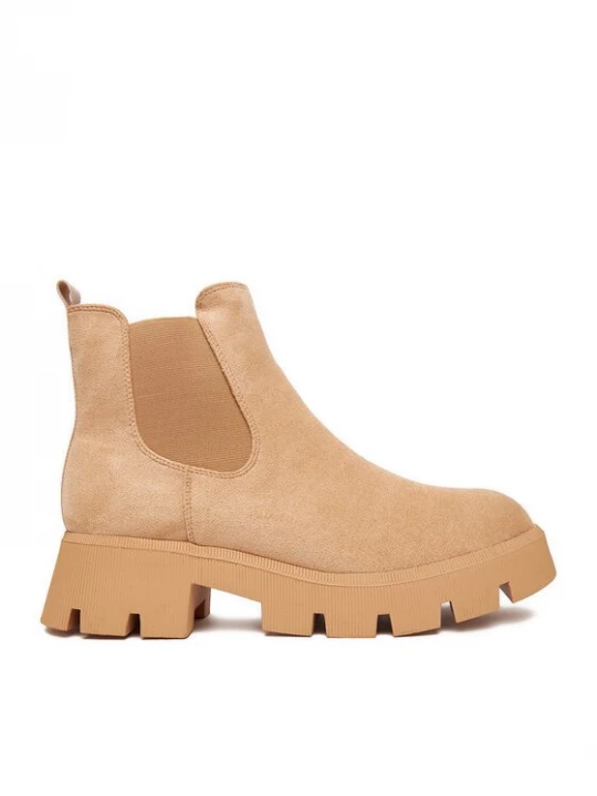 Obrázek produktu DeeZee Kotníková obuv s elastickým prvkem Y8141-3 Béžová