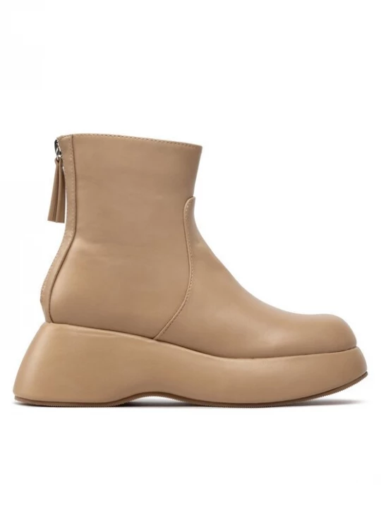 Obrázek produktu DeeZee Polokozačky ZALY8813-8 Béžová