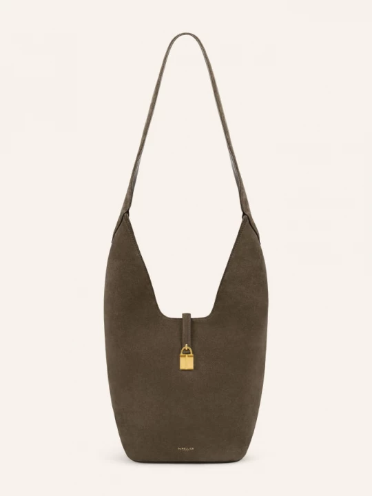 Obrázek produktu Demellier Kabelka Přes Rameno The Siena Crossbody tmavě hnědá / zlatá