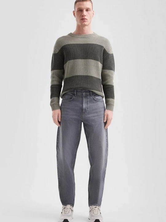 Obrázek produktu Denim Devon / Relaxed Fit / Mid Rise / Tapered Leg QS šedá