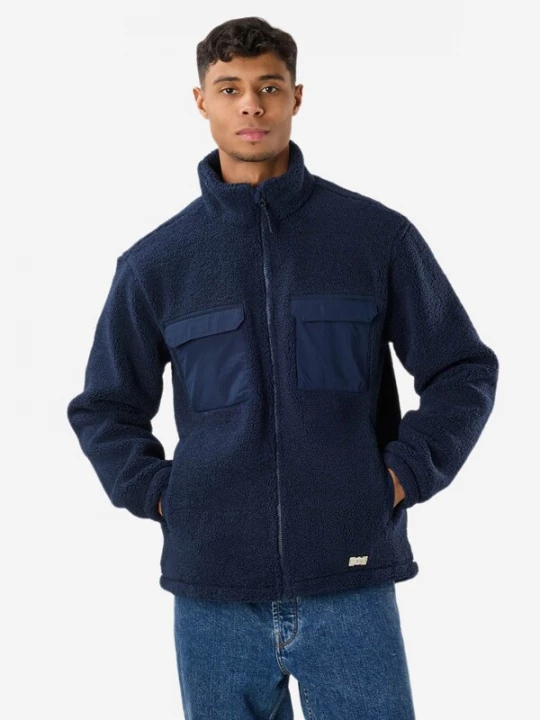 Obrázek produktu Denim Factory Fleecová mikina 'Denver' tmavě modrá
