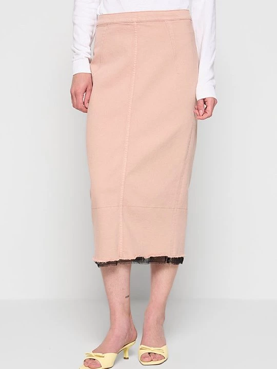Obrázek produktu Denimová sukně 7 For All Mankind béžová