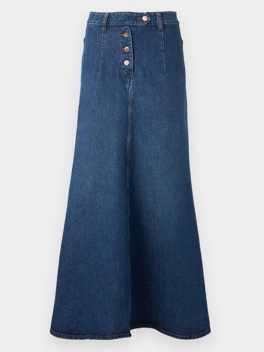 Obrázek produktu Denimová sukně A.W.A.K.E. MODE modrý denim
