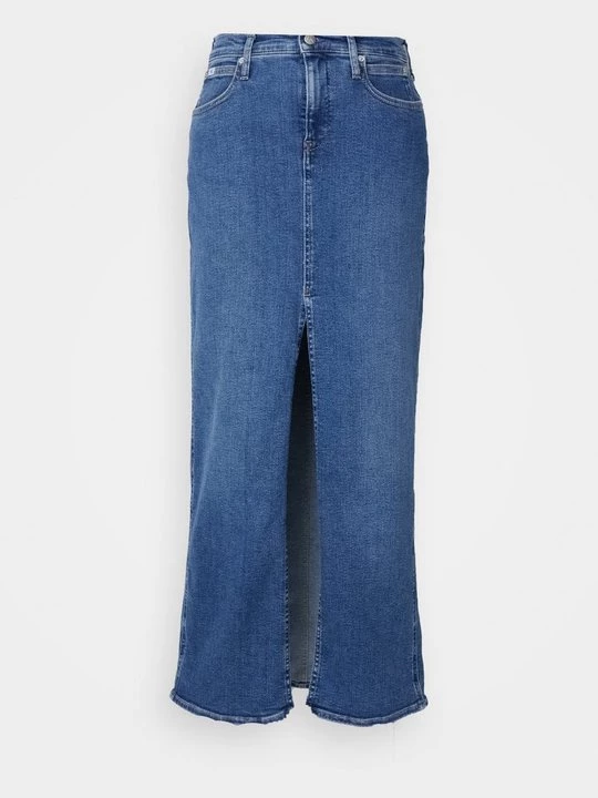 Obrázek produktu Denimová sukně Calvin Klein Jeans modrý denim