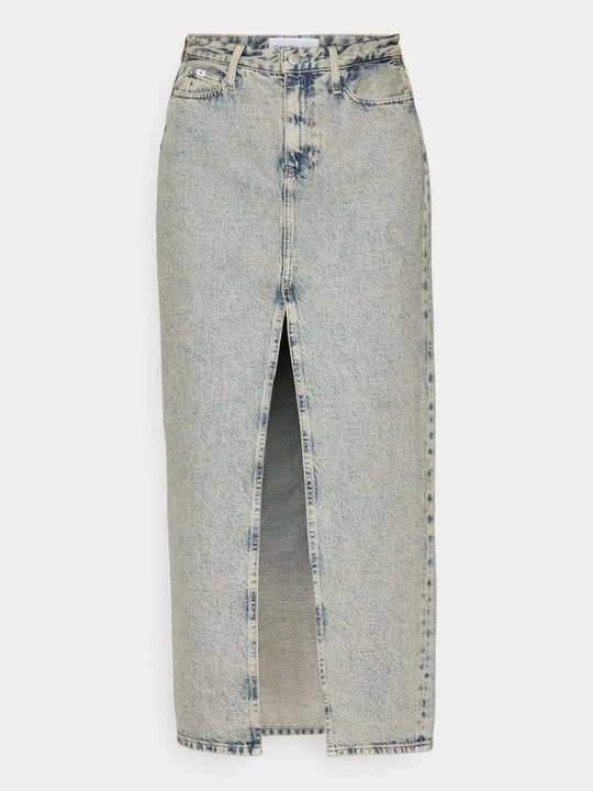 Obrázek produktu Denimová sukně Calvin Klein Jeans modrý denim
