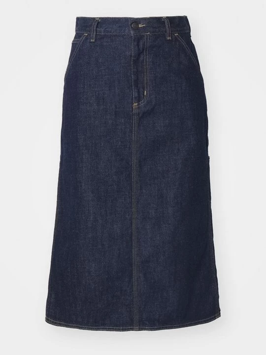 Obrázek produktu Denimová sukně Carhartt WIP tmavomodrý denim