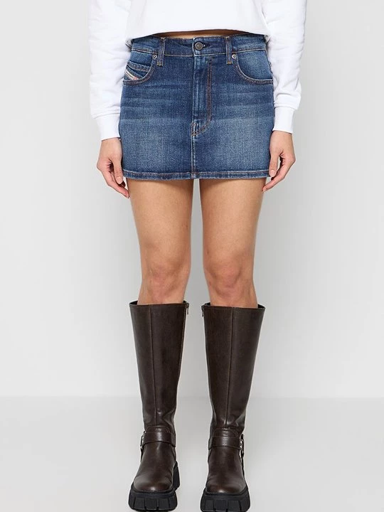 Obrázek produktu Denimová sukně Diesel modrý denim