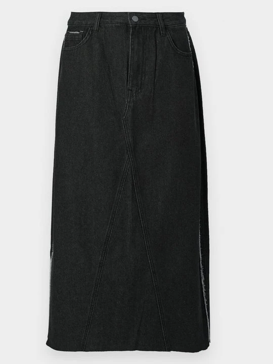 Obrázek produktu Denimová sukně Even&Odd By Zalando černý denim