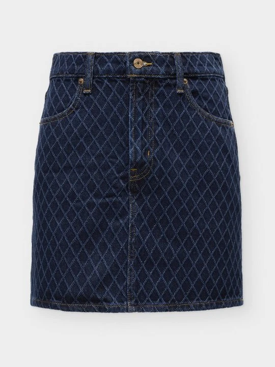 Obrázek produktu Denimová sukně GAP tmavomodrý denim