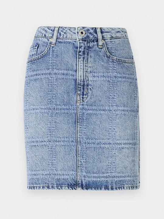 Obrázek produktu Denimová sukně KARL LAGERFELD modrý denim