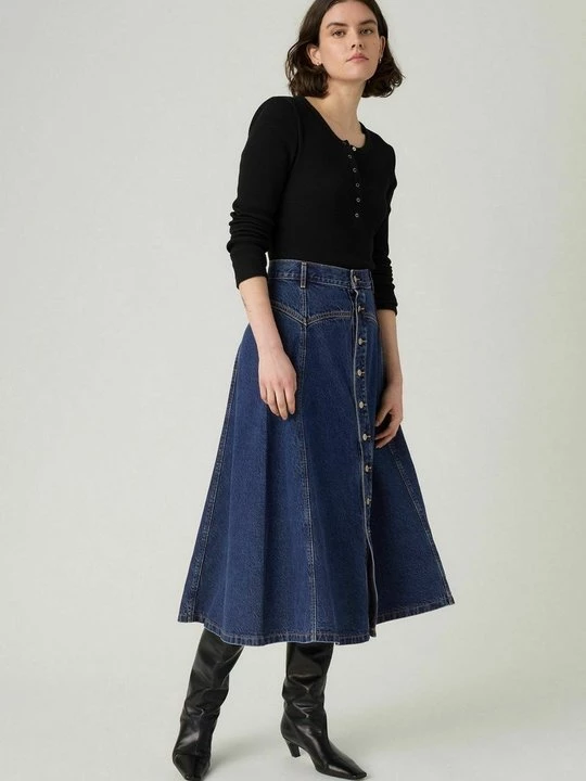 Obrázek produktu Denimová sukně Levi's modrý denim