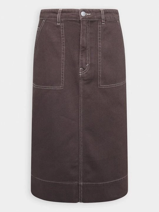 Obrázek produktu Denimová sukně Monki hnědá