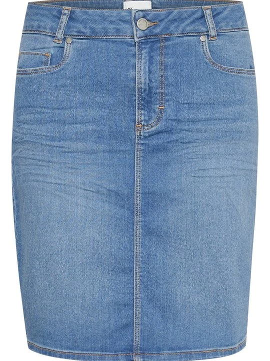Obrázek produktu Denimová sukně My Essential Wardrobe světle modrá