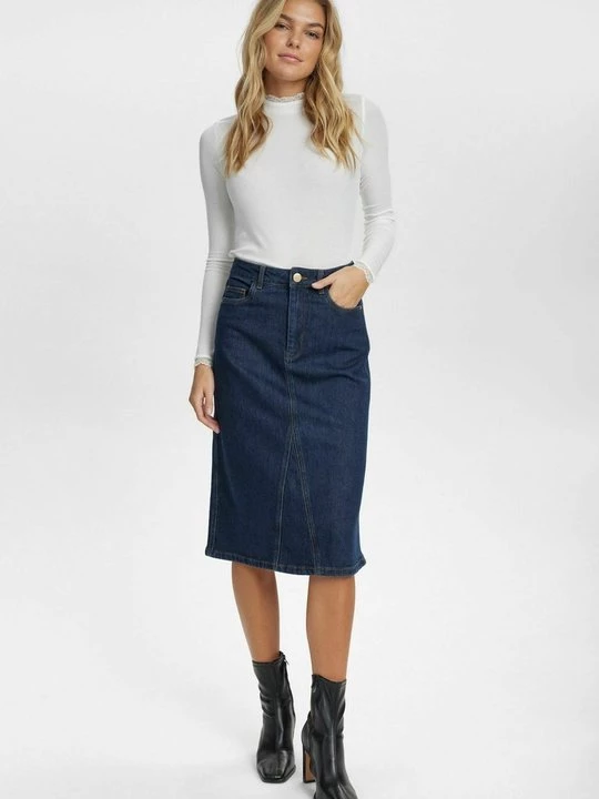 Obrázek produktu Denimová sukně Nümph tmavomodrý denim