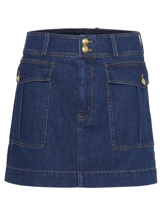 Obrázek produktu Denimová sukně Part Two tmavomodrý denim