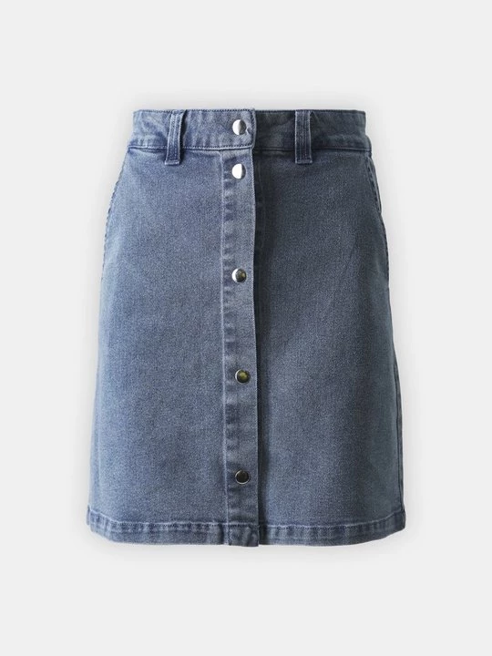 Obrázek produktu Denimová sukně Pieces modrý denim