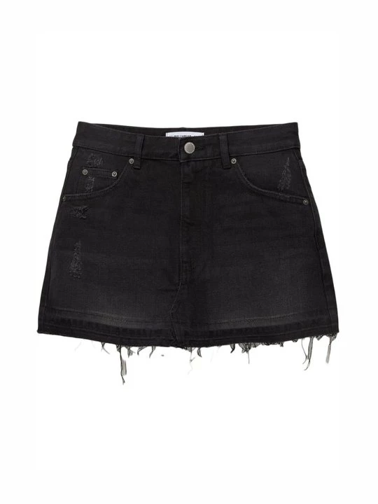 Obrázek produktu Denimová sukně PULL&BEAR černá
