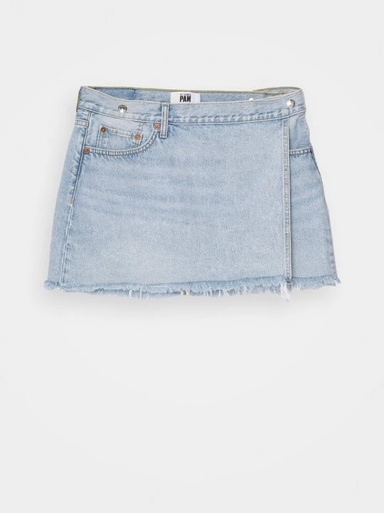 Obrázek produktu Denimová sukně RE/DONE modrý denim