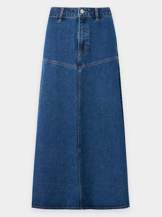 Obrázek produktu Denimová sukně Vero Moda tmavomodrý denim