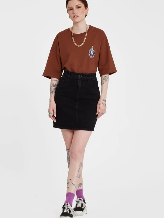 Obrázek produktu Denimová sukně Volcom černá