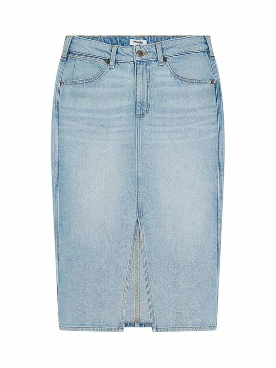 Obrázek produktu Denimová sukně Wrangler šedomodrý denim
