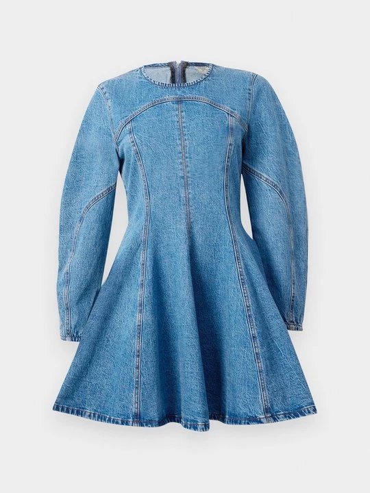 Obrázek produktu Denimové šaty BAUM UND PFERDGARTEN světlemodrý denim