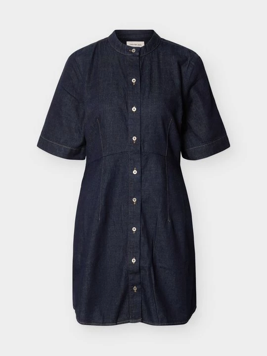 Obrázek produktu Denimové šaty Calvin Klein Jeans tmavomodrý denim