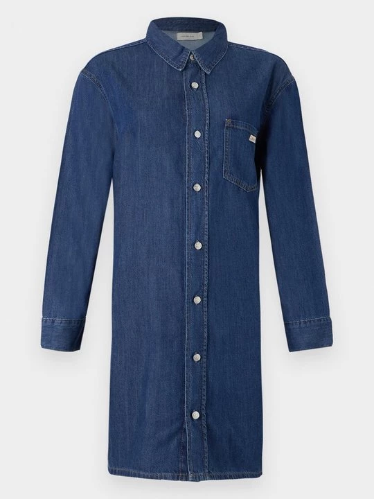 Obrázek produktu Denimové šaty Calvin Klein Jeans černý denim