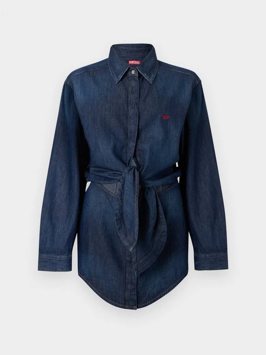 Obrázek produktu Denimové šaty Diesel modrý denim