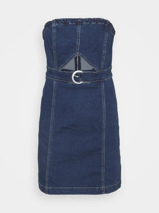 Obrázek produktu Denimové šaty Free People modrý denim