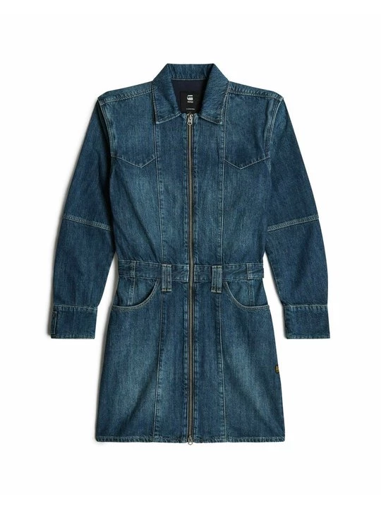 Obrázek produktu Denimové šaty G-Star modrý denim