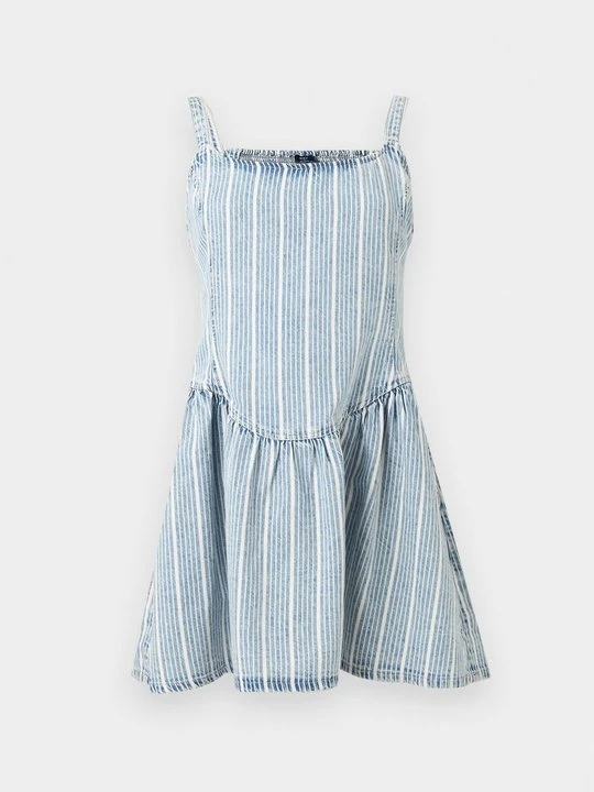 Obrázek produktu Denimové šaty GAP modrý denim