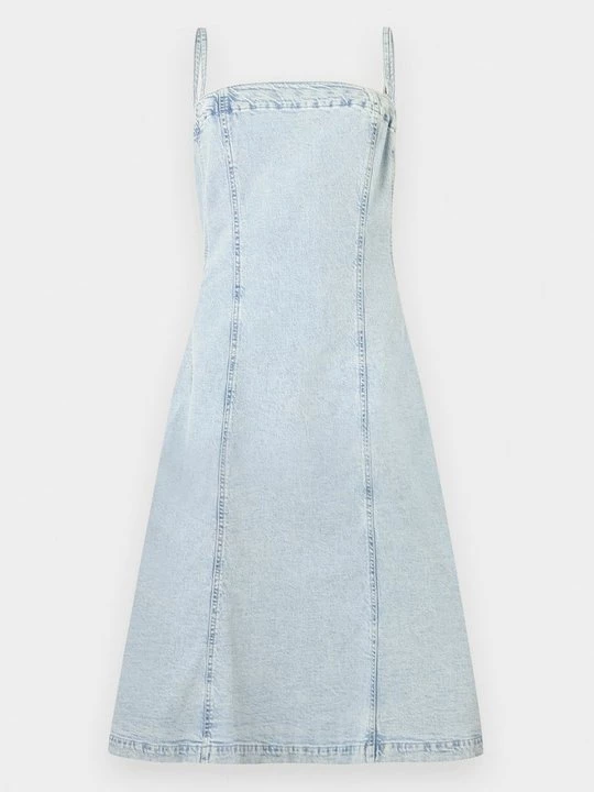 Obrázek produktu Denimové šaty GAP světlemodrý denim