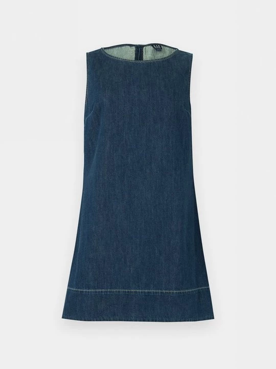 Obrázek produktu Denimové šaty GAP tmavomodrý denim