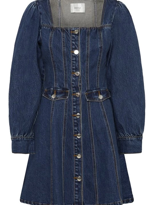 Obrázek produktu Denimové šaty Gestuz modrý denim