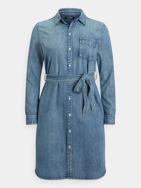 Obrázek produktu Denimové šaty Lauren Ralph Lauren modrý denim