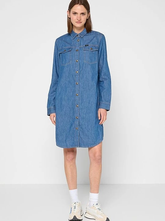 Obrázek produktu Denimové šaty Lee modrý denim