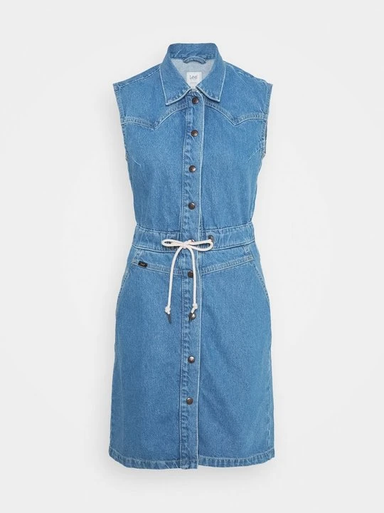 Obrázek produktu Denimové šaty Lee šedomodrý denim