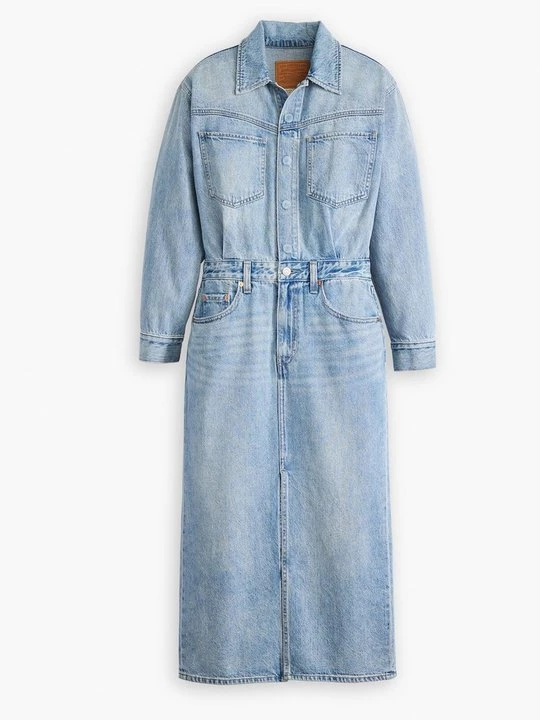 Obrázek produktu Denimové šaty Levi's světlemodrý denim
