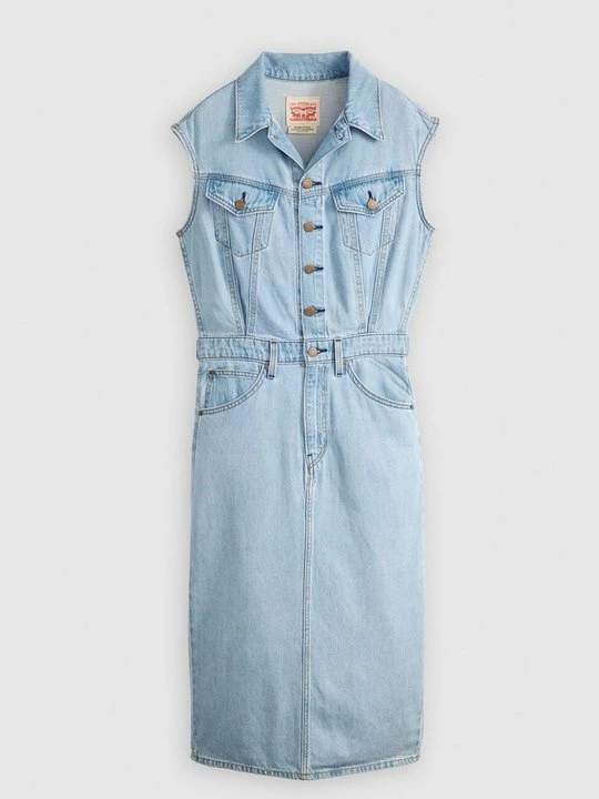 Obrázek produktu Denimové šaty Levi's světlemodrý denim