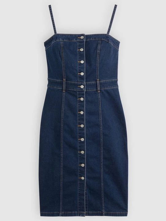 Obrázek produktu Denimové šaty Levi's tmavomodrý denim
